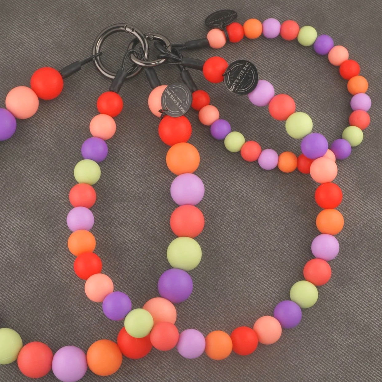 Paws & Recreation - Stylish beaded dog collars and necklaces in bright summer colors