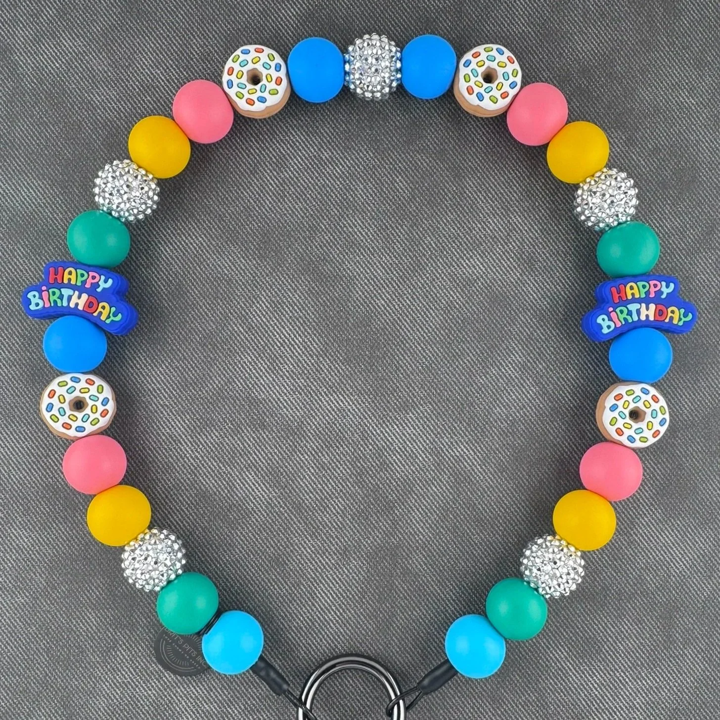 Custom Happy Birthday Decorative Dog Collar or Necklace