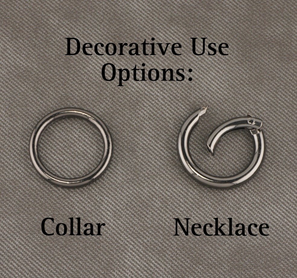 Decorative Hardware Options - Collar or Necklace