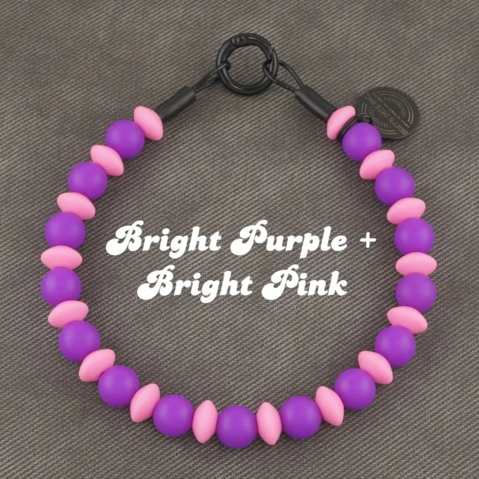 Stylish Custom Beaded Dog Collars and Necklaces for small dogs in bright vibrant colors.  Bundle & SAVE!