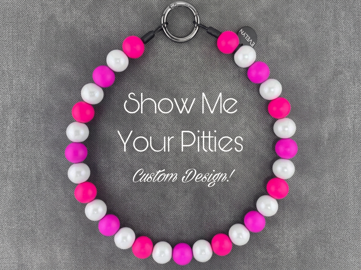 Custom Show Me Your Pitties Decorative Collar or Necklacec