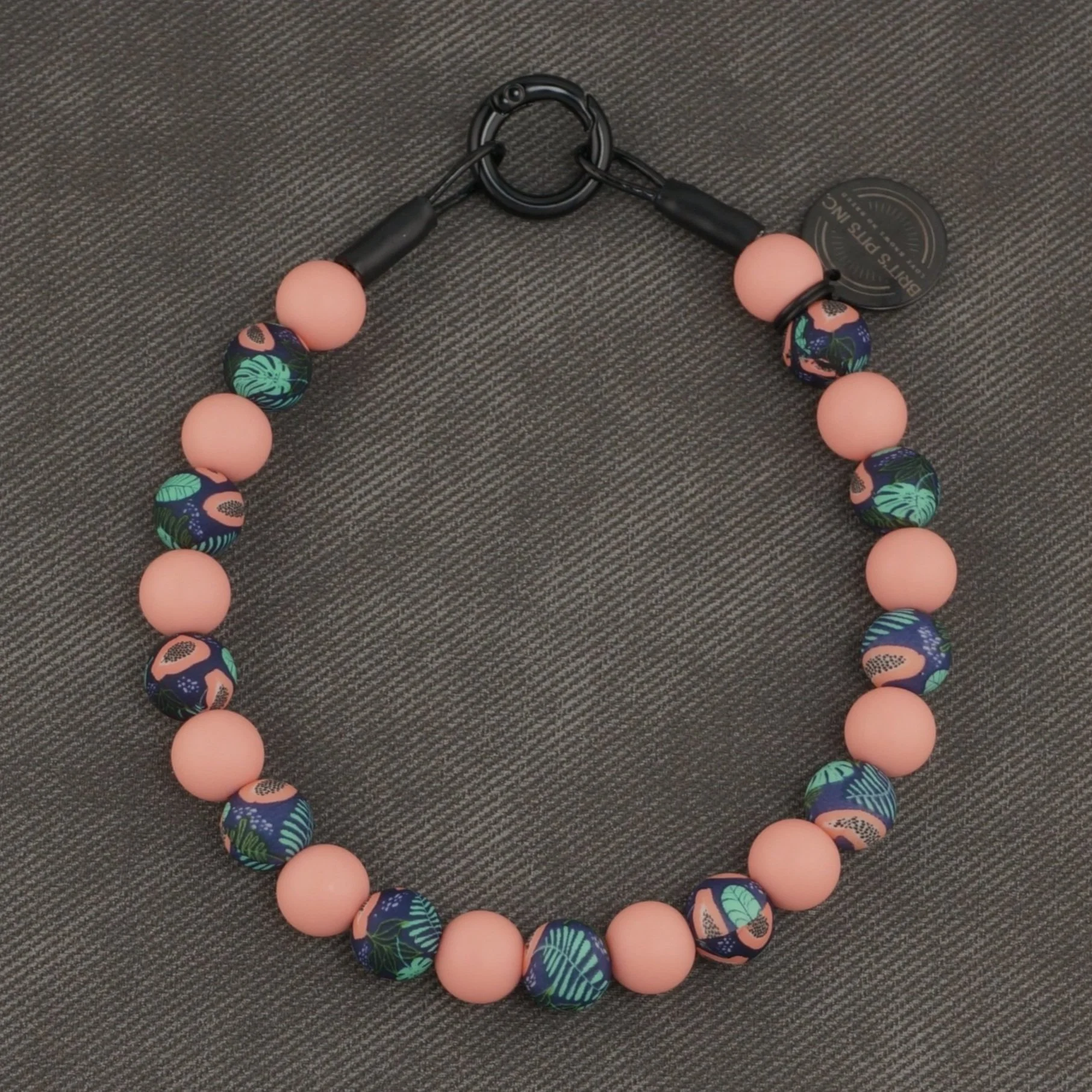 Sniffari - Pink - 12mm Silicone Beaded Dog Collar or Necklace