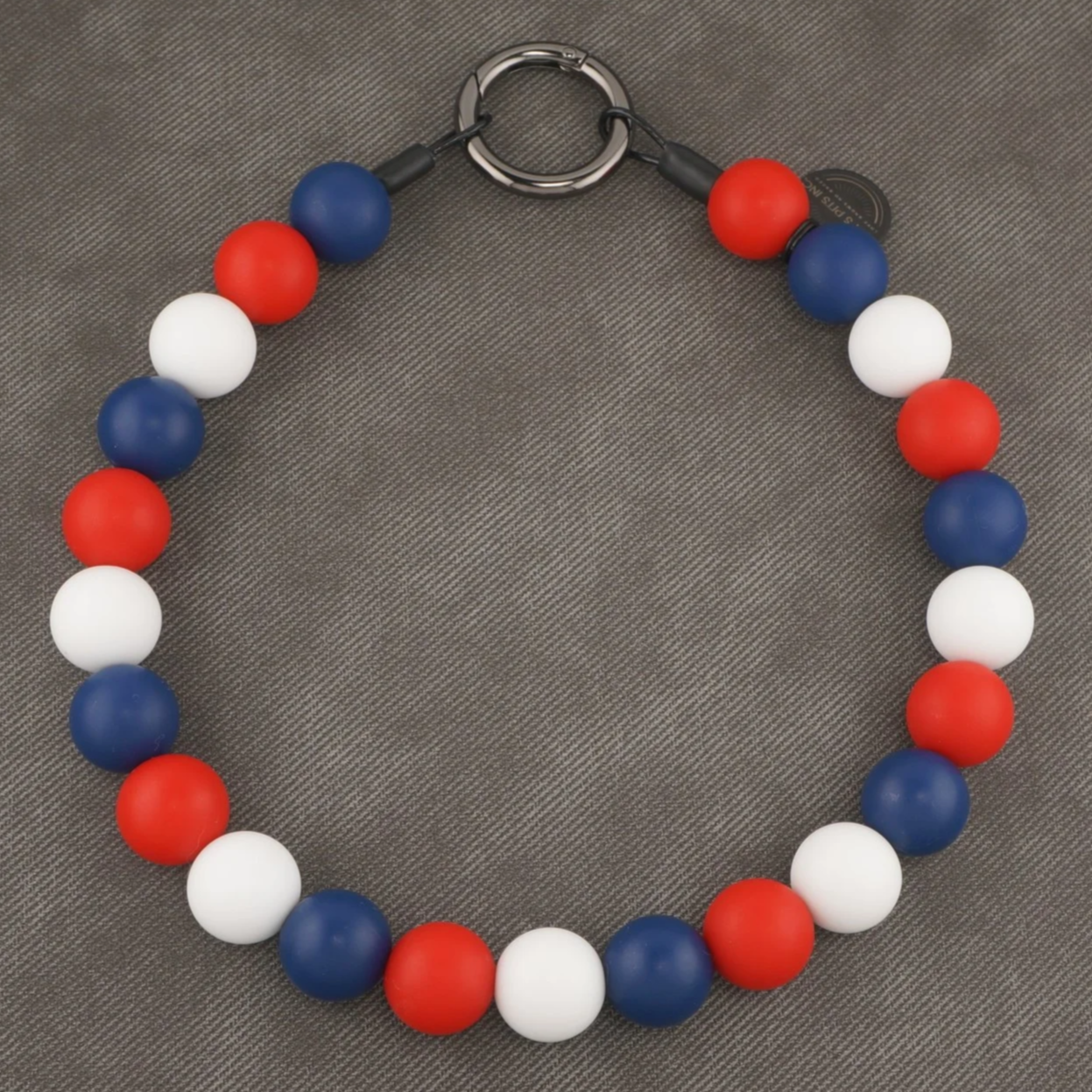 Navy Blue + Red + White