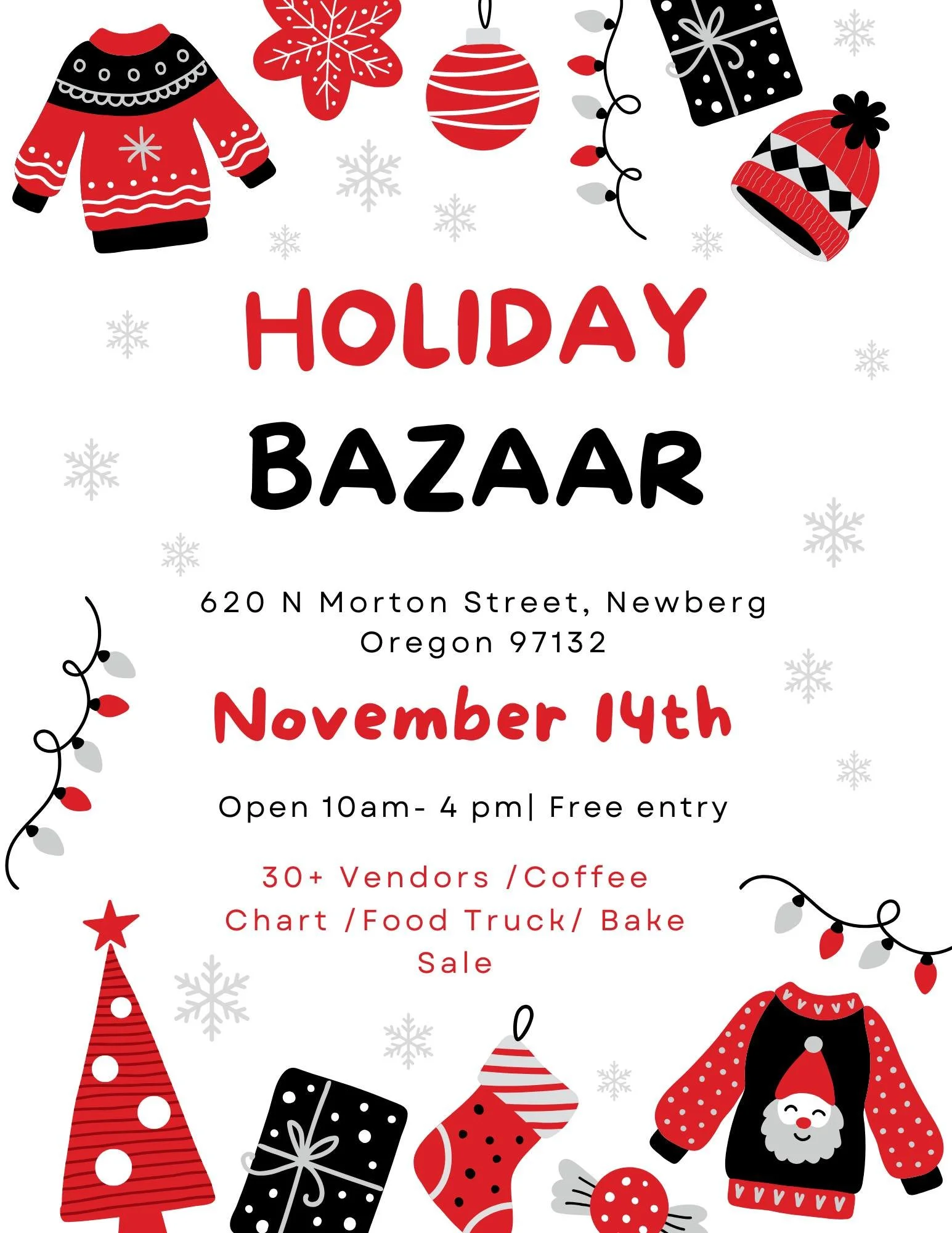 5th Annual Holiday Bazaar - 2026