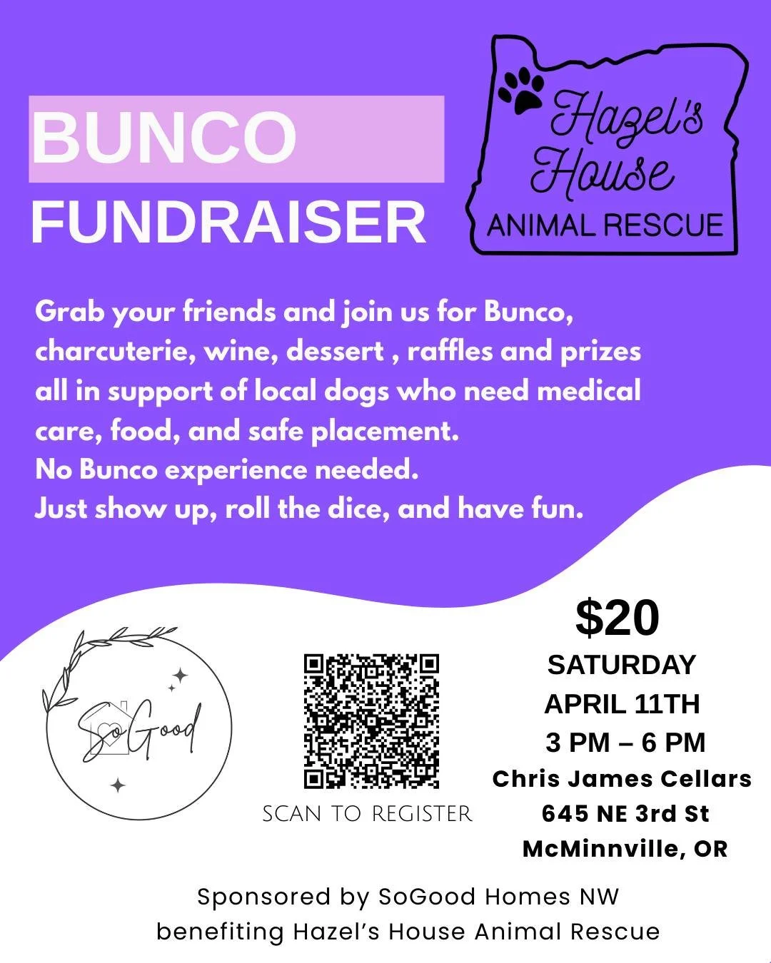 Bunco Fundraiser