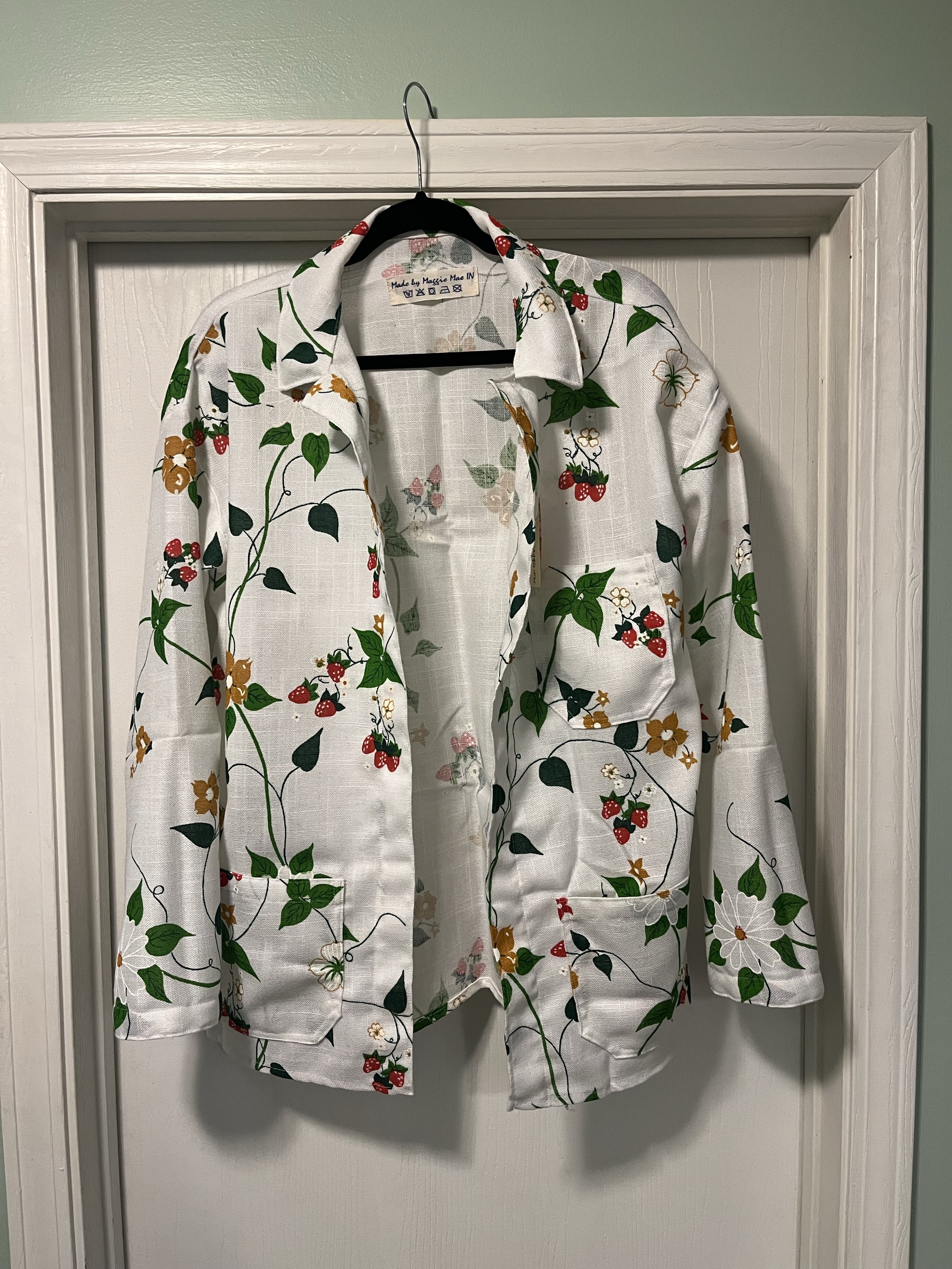 Table Cloth to Lightweight Jacket - Ilford Jacket Pattern Review
