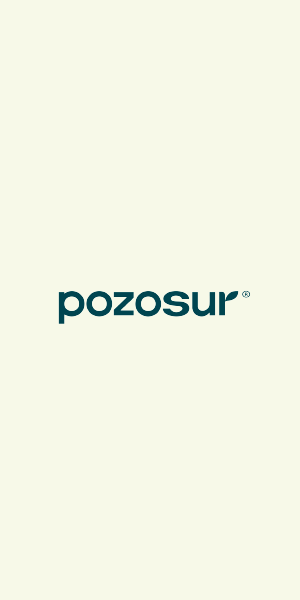 Logotipo corporativo de Pozo Sur, líder en el sector agroalimentario.