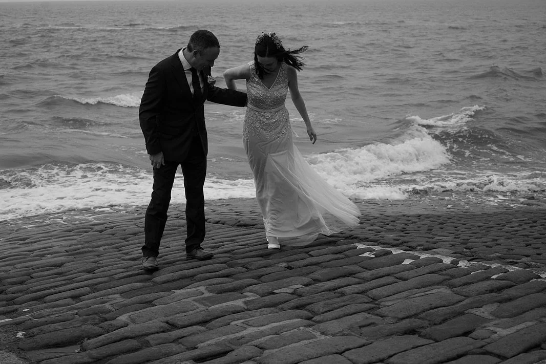 This was meant to post yesterday but for some reason didn&rsquo;t &hellip;. So Happy 1st anniversary for yesterday to Ruth and Luke ! Married in the heart of Robin Hood&rsquo;s Bay, with the loveliest reception at The Victoria Hotel &hellip; and a wo