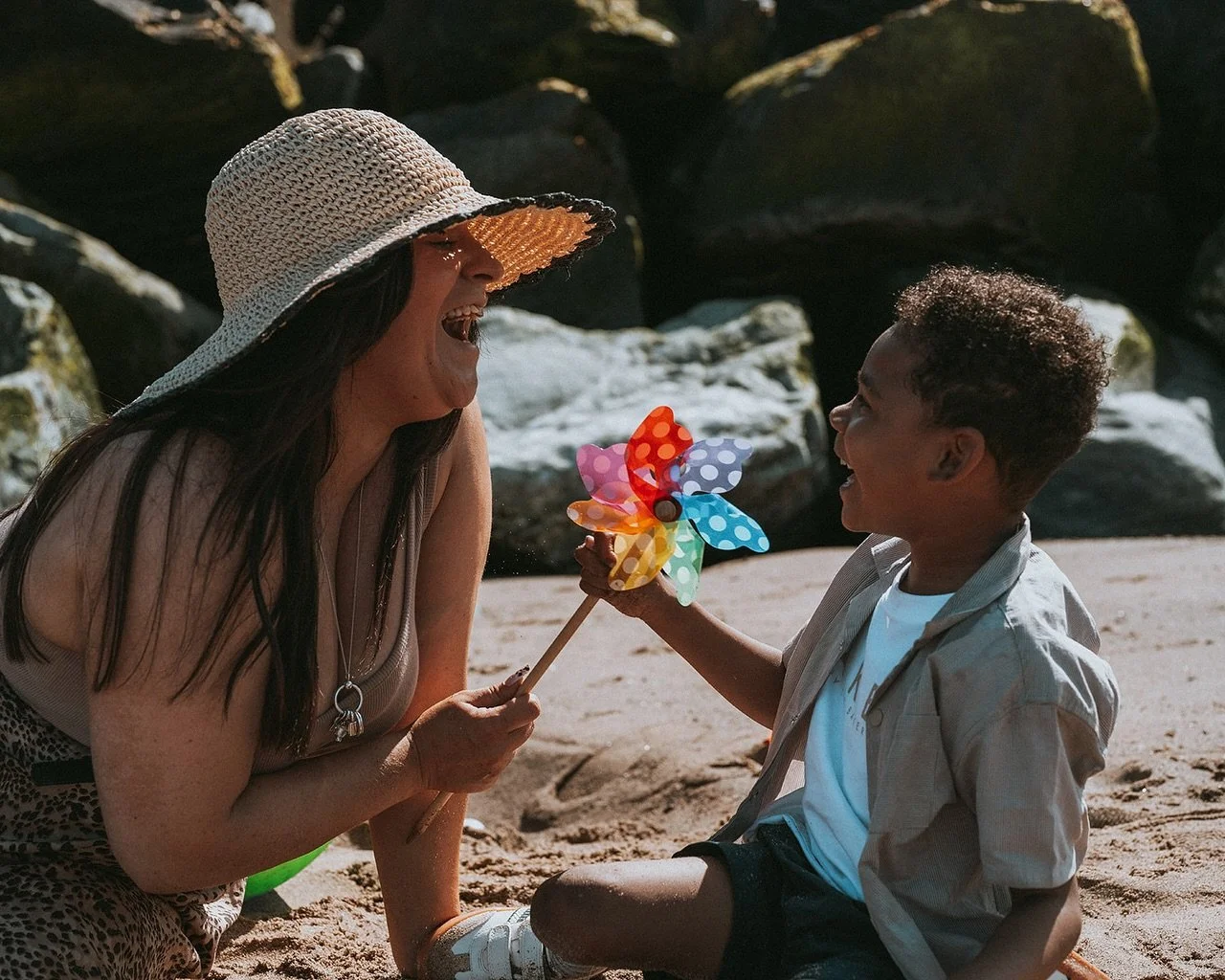 This summer I had the absolute joy of photographing Marvelle and his amazing mum . Marv has microcephaly, and so is non-verbal, can&rsquo;t walk by himself, and has a learning delay &mdash; but none of that stopped us from having the best time togeth
