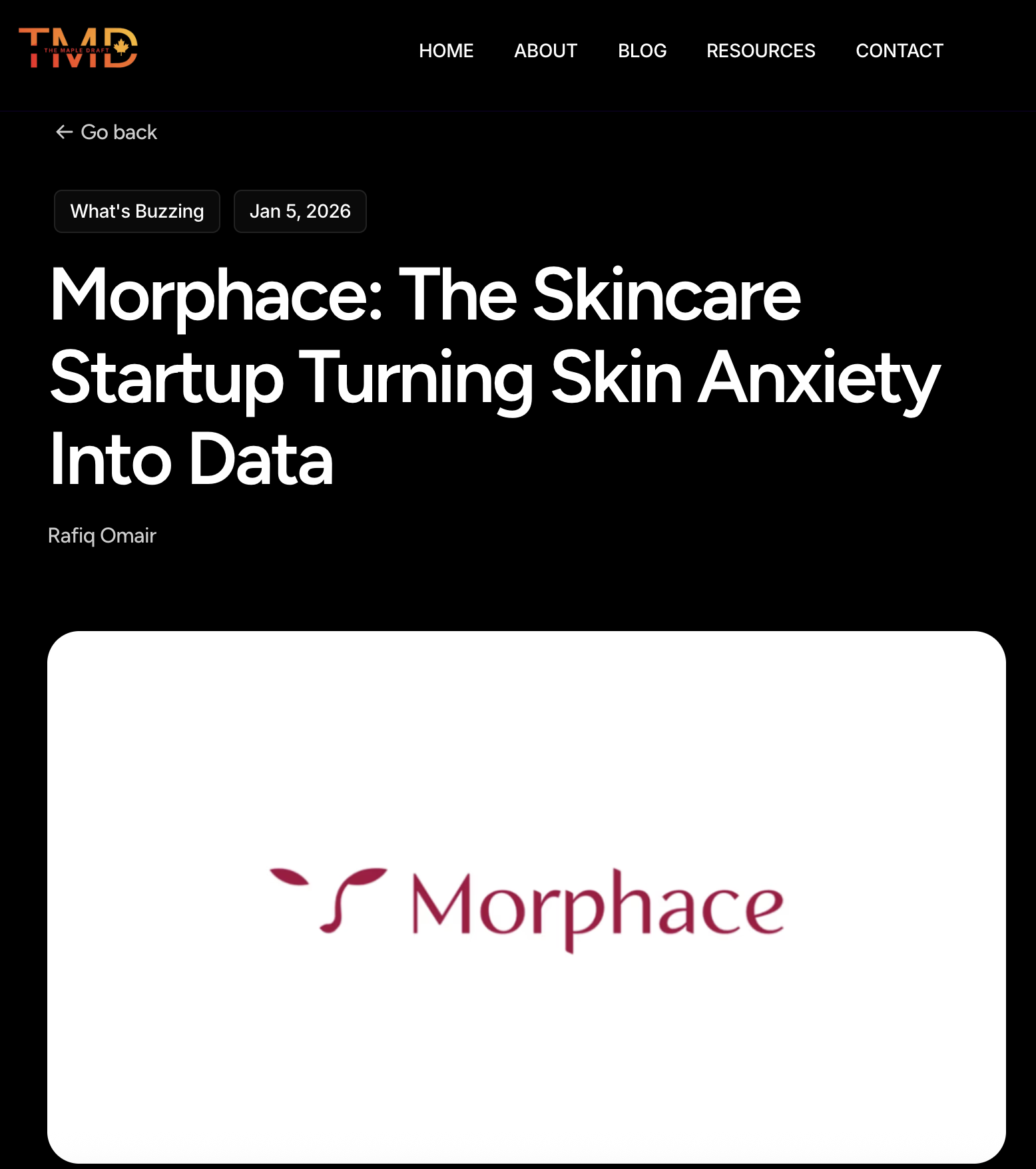 From Anxiety to Data - Maple Draft