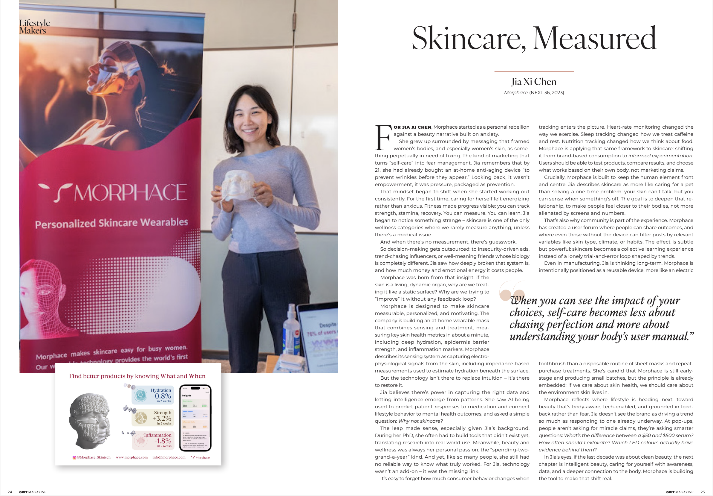 Skin Health Lifestyle - NEXT Canada GRIT