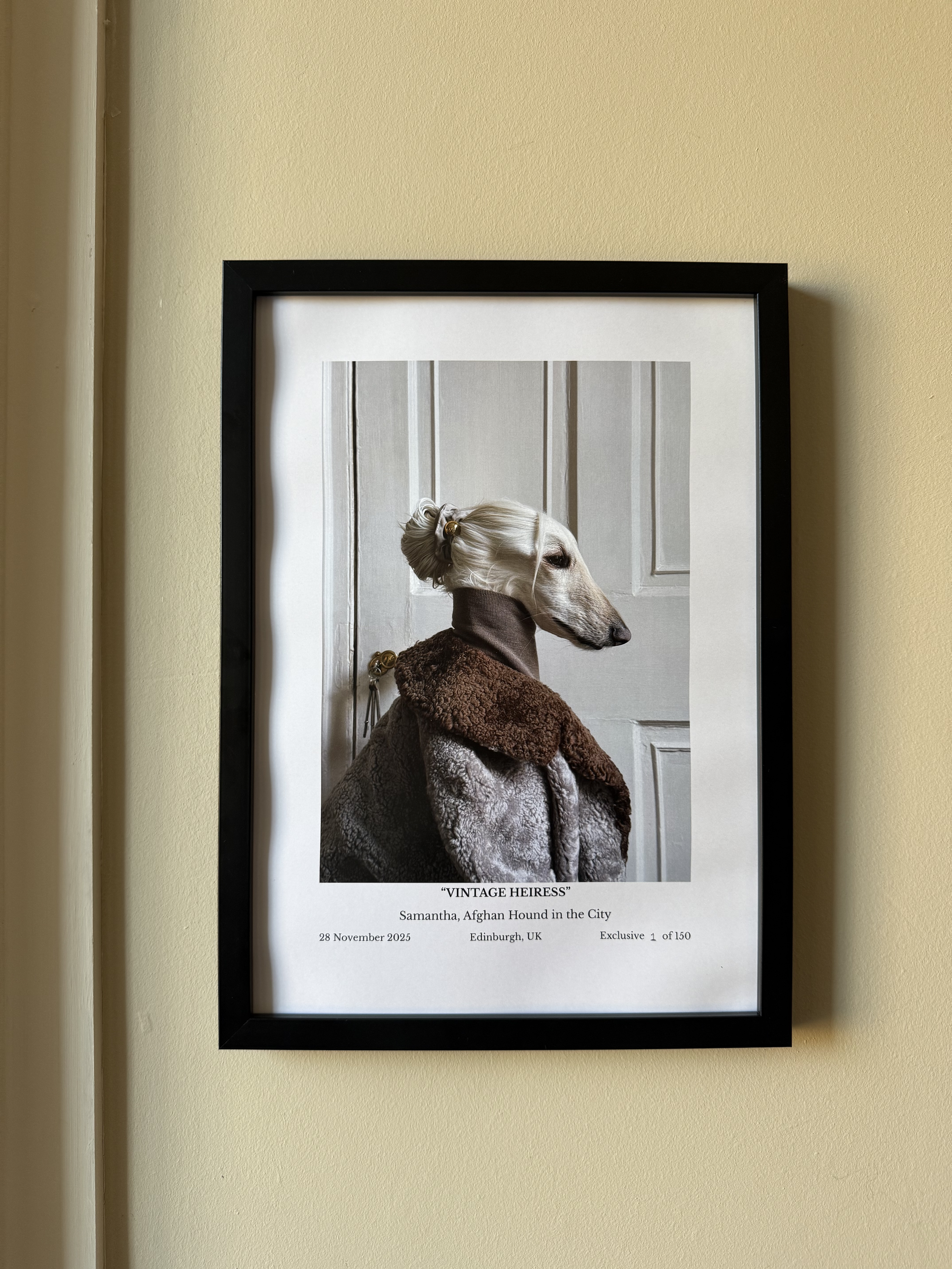 “Vintage Heiress” Limited Edition A3 Fine Art Photograph (150 Worldwide)