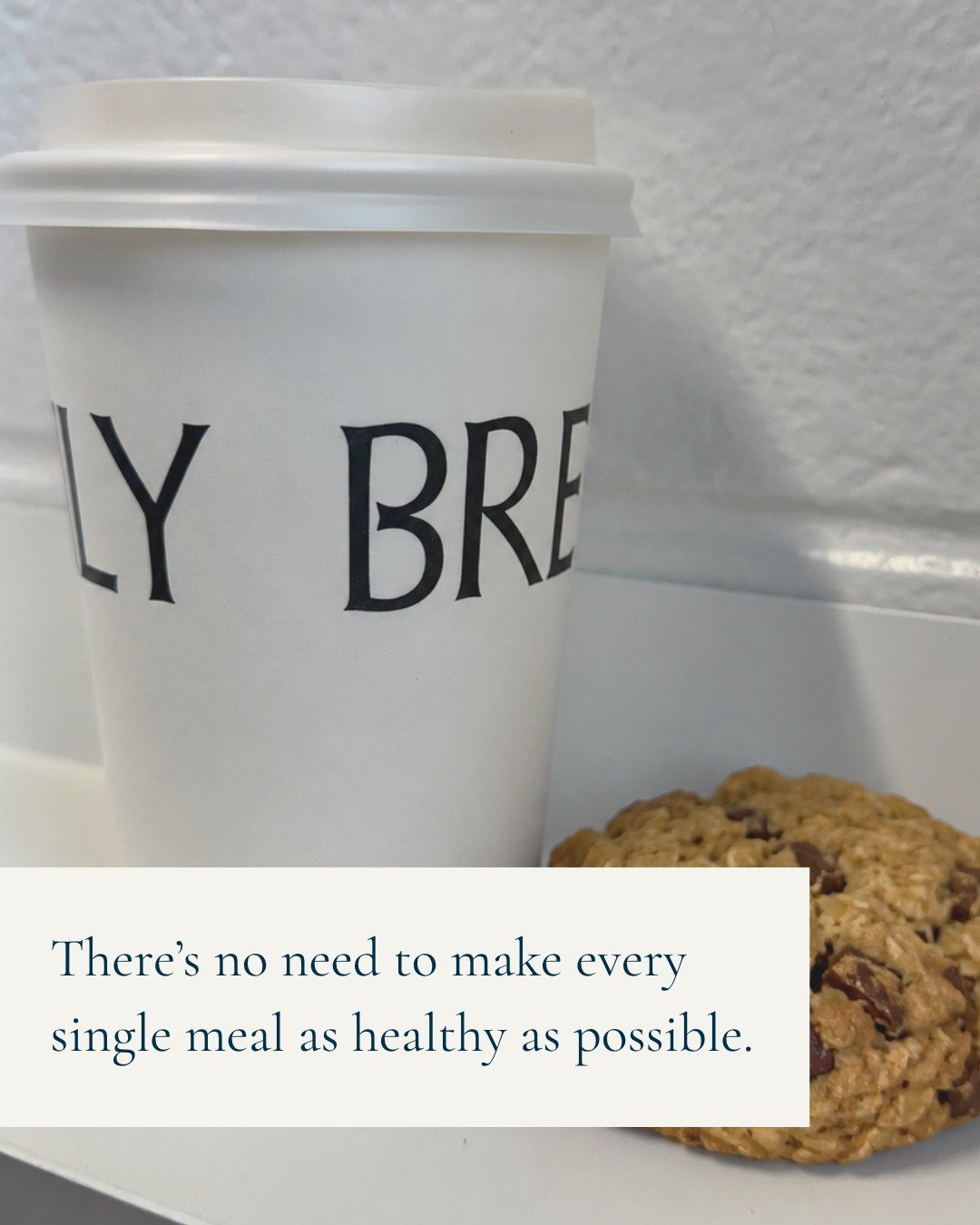 I think we've made healthy eating much harder than it needs to be.

Somewhere along the way, "eating well" started to mean making every possible food choice the most nutritious choice available. And for some, that has turned into:

Gluten-f