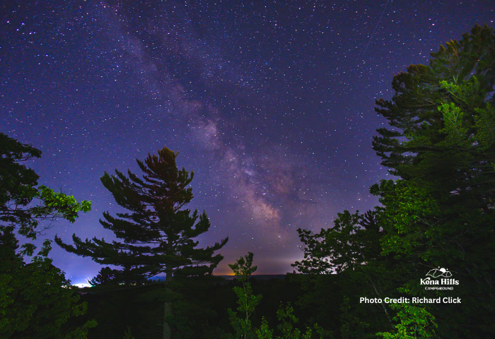 The night sky at Kona
