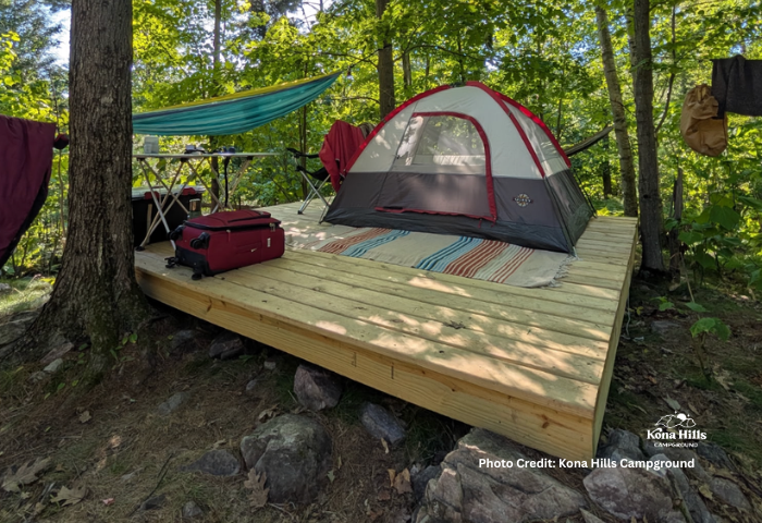 Great setup at Site 29