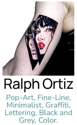 Fine line, lettering, and minimalist work rooted in graffiti and pop-art. Script and clean detail with real street background, in color or black and grey.