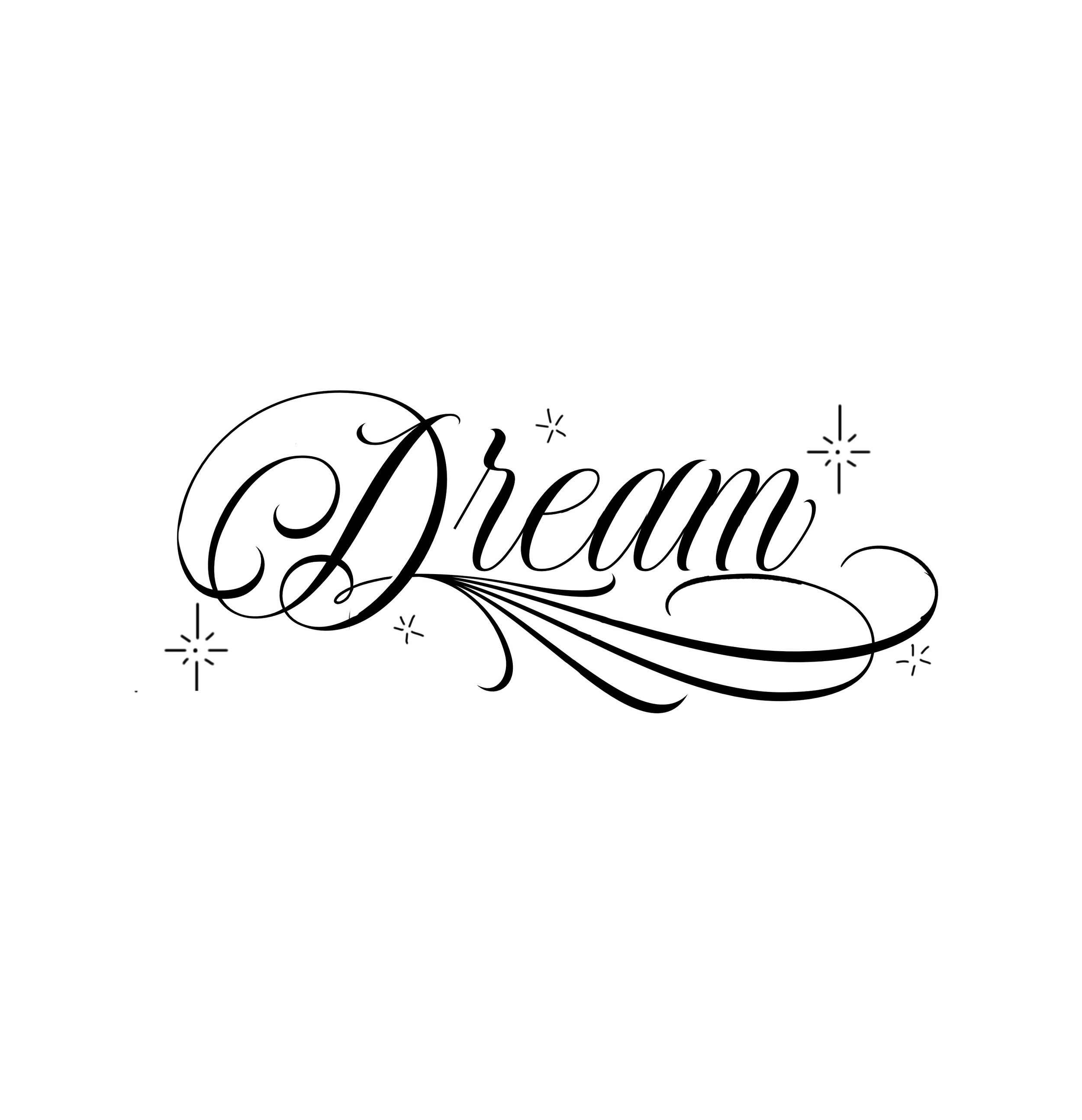 Dream in Fancy Script