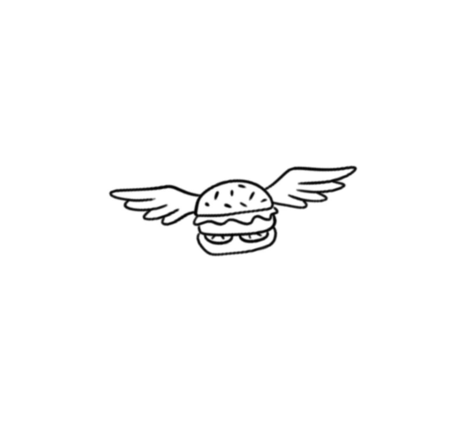 Burger with Wings