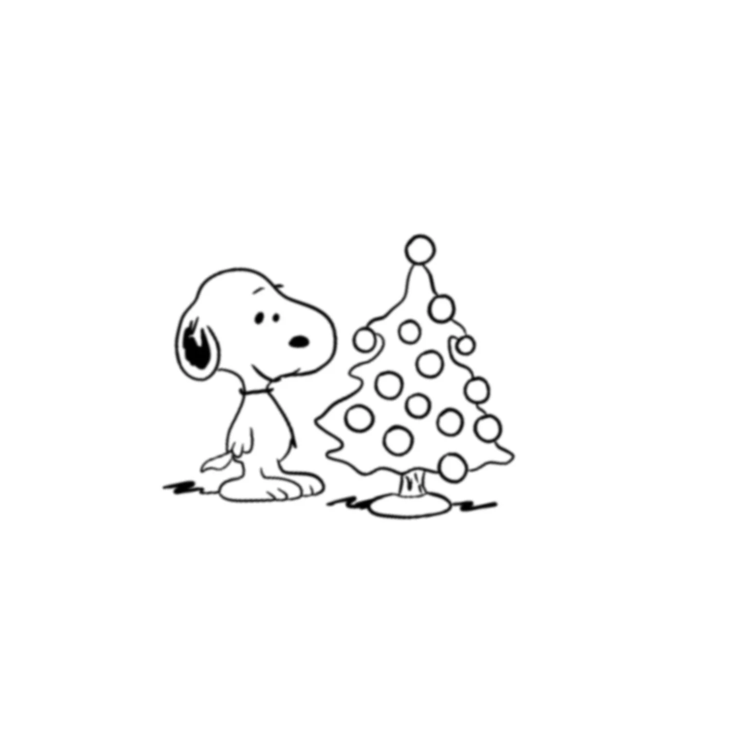 Snoopy vs X-mas Tree