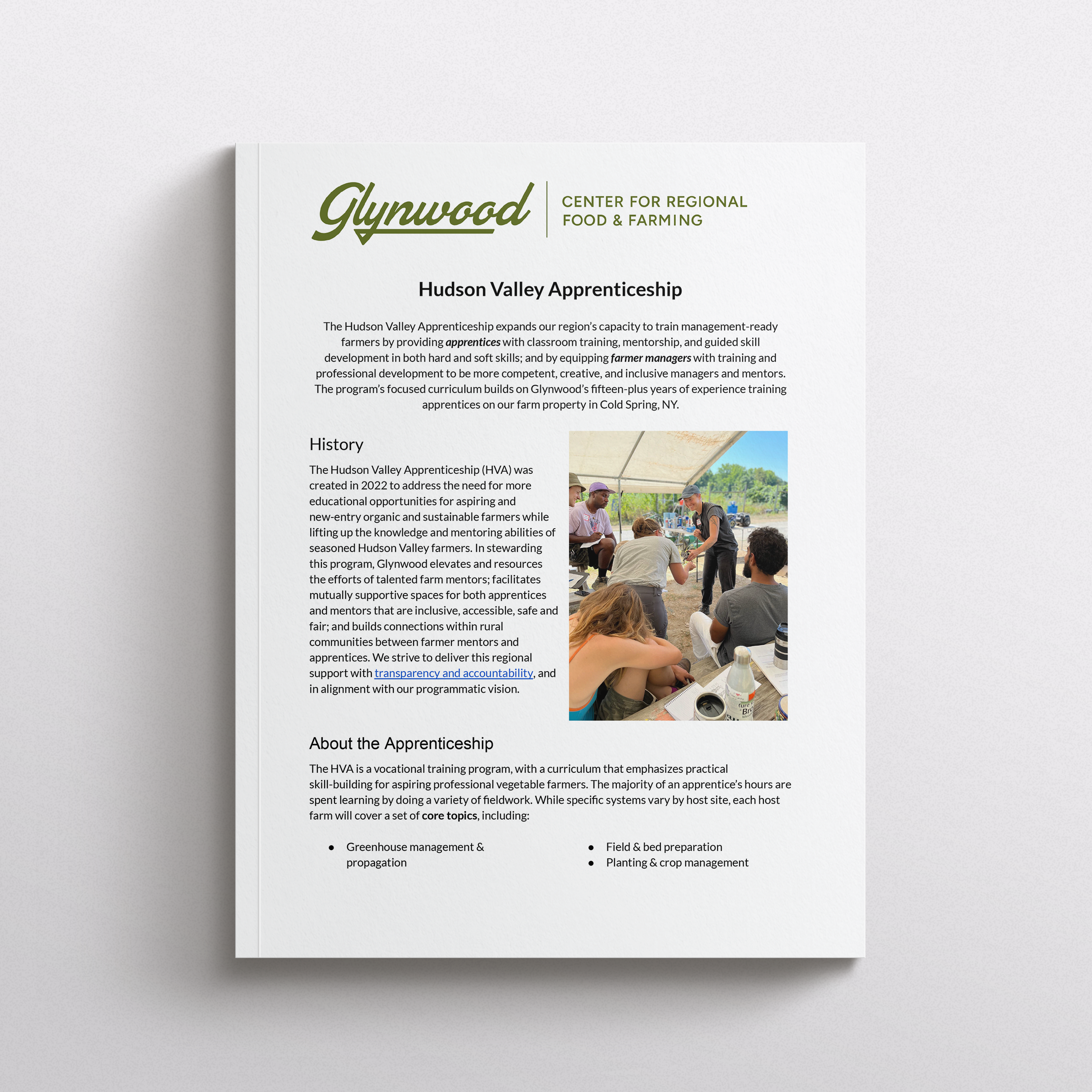 Hudson Valley Apprenticeship Overview