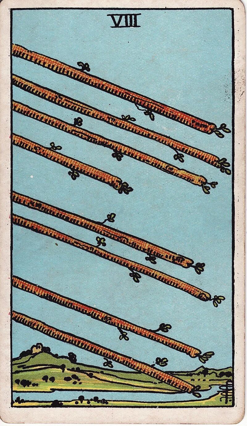 The Eight of Wands