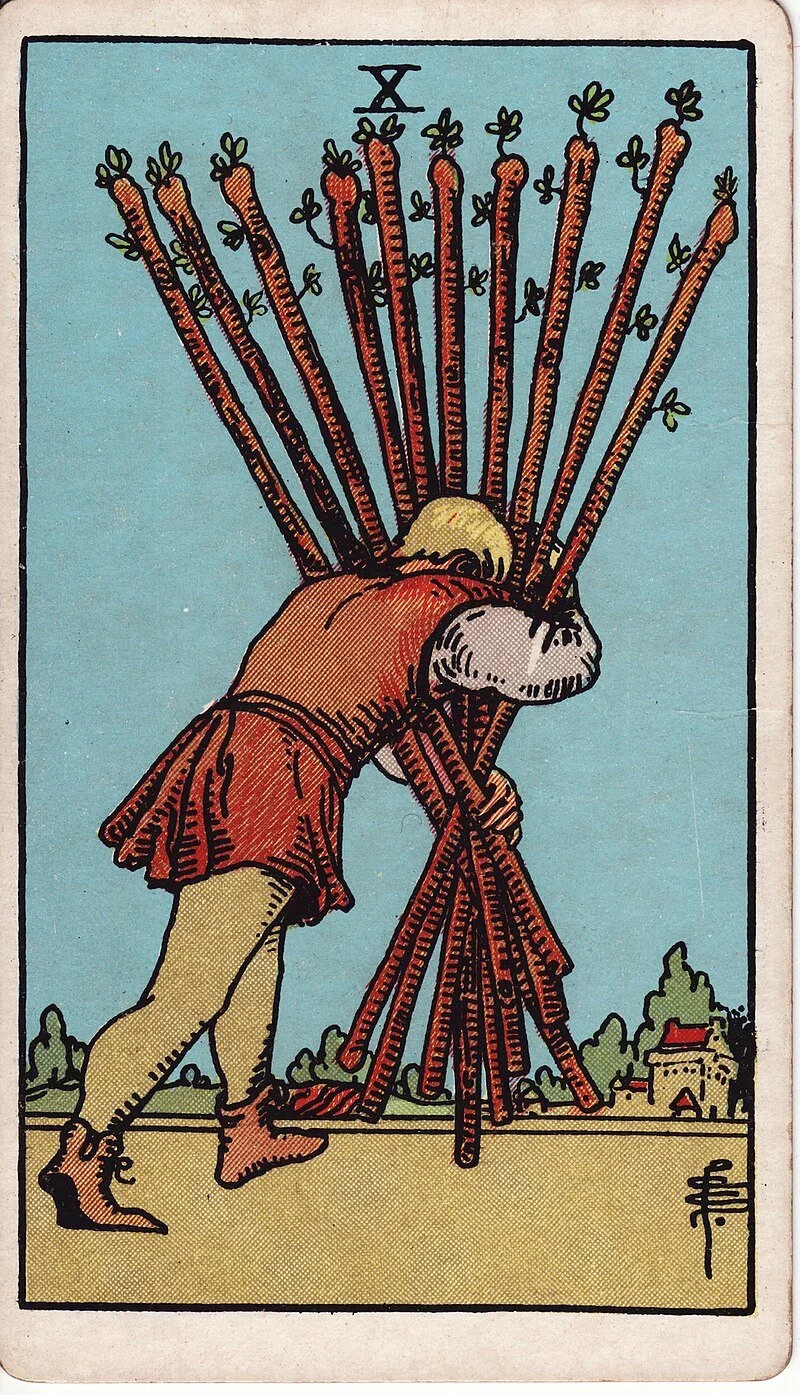 The Ten of Wands