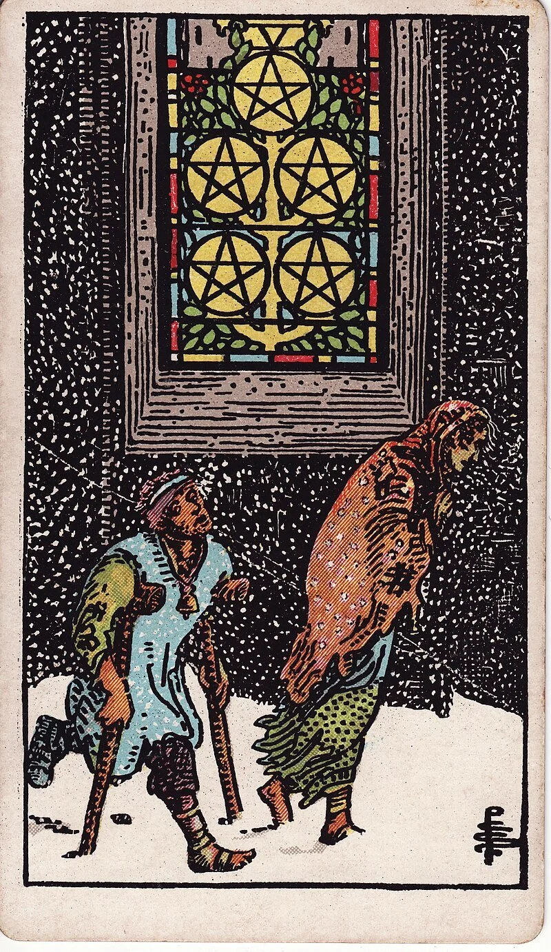 The Five of Pentacles