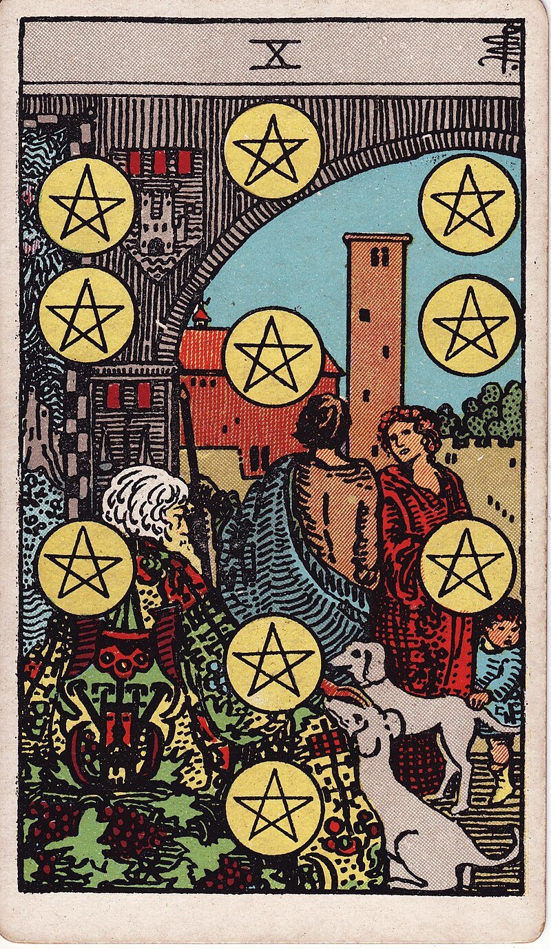 The Ten of Pentacles