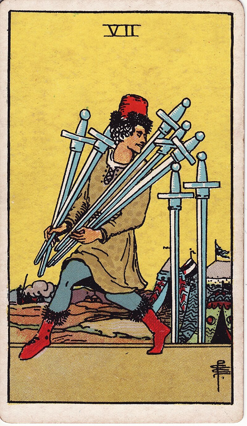 The Seven of Swords 