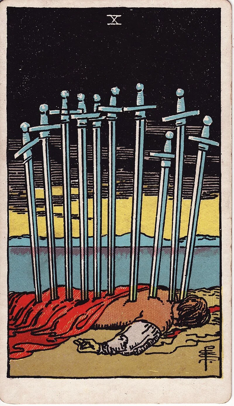 The Ten of Swords 