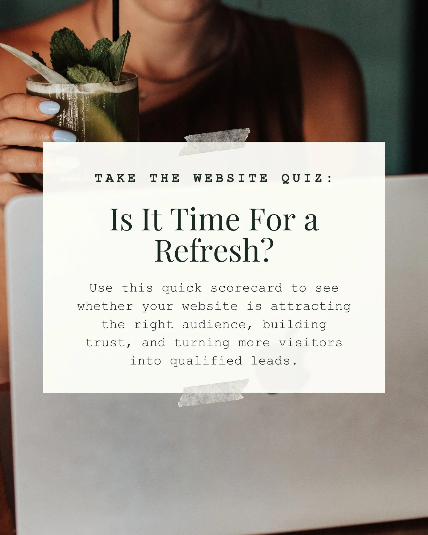 Take this website quiz to see if you need a website redesign! 💻

#websitedesigner #websiteagency #columbusmarketing #emeraldcreativecontent #webdesigner