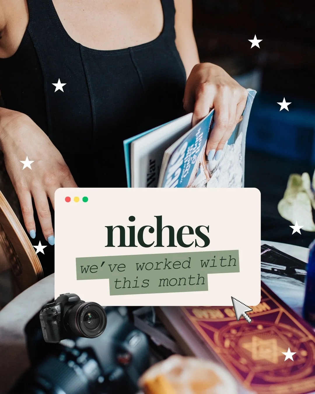 Busy making cool things for cool businesses 💅

Let us help keep you booked and busy with content that helps your audience discover and choose YOU! 

#smallbusinessowner #remodelingcontractors #nonprofits #seomarketing #emeraldcreativecontent