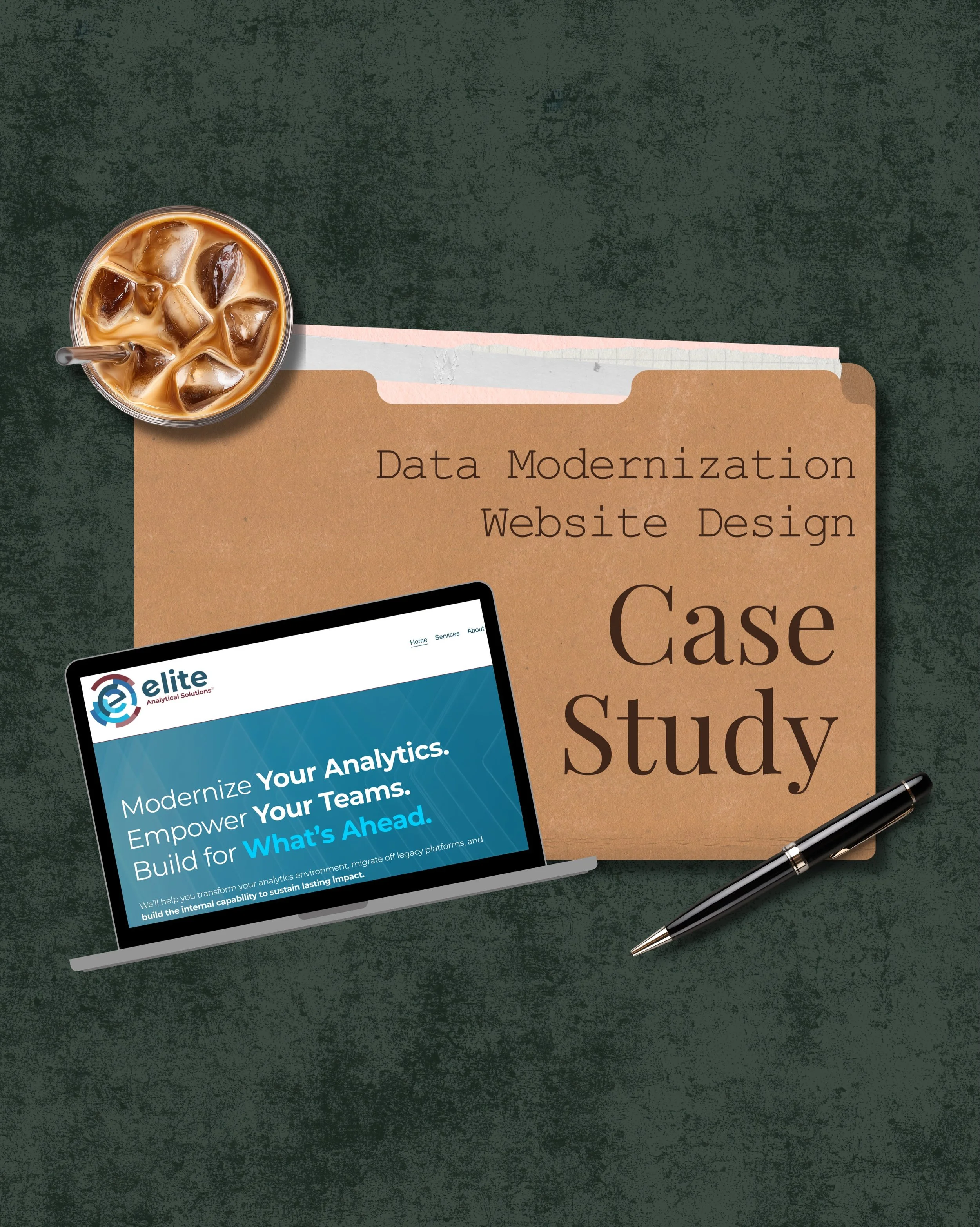 An engaging website makes people want to work with you.

For this project, we created a website that reflects the depth of expertise behind their analytics consulting services while making their offerings clear, approachable, and actionable. 

From s