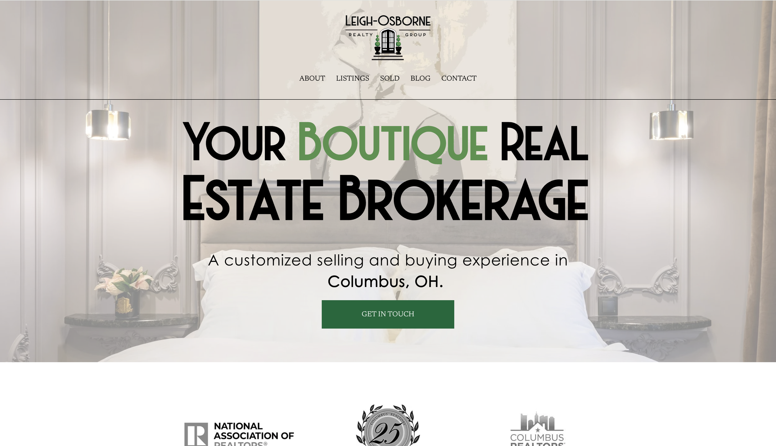 Leigh Osborne Realty Group - Full Web Design