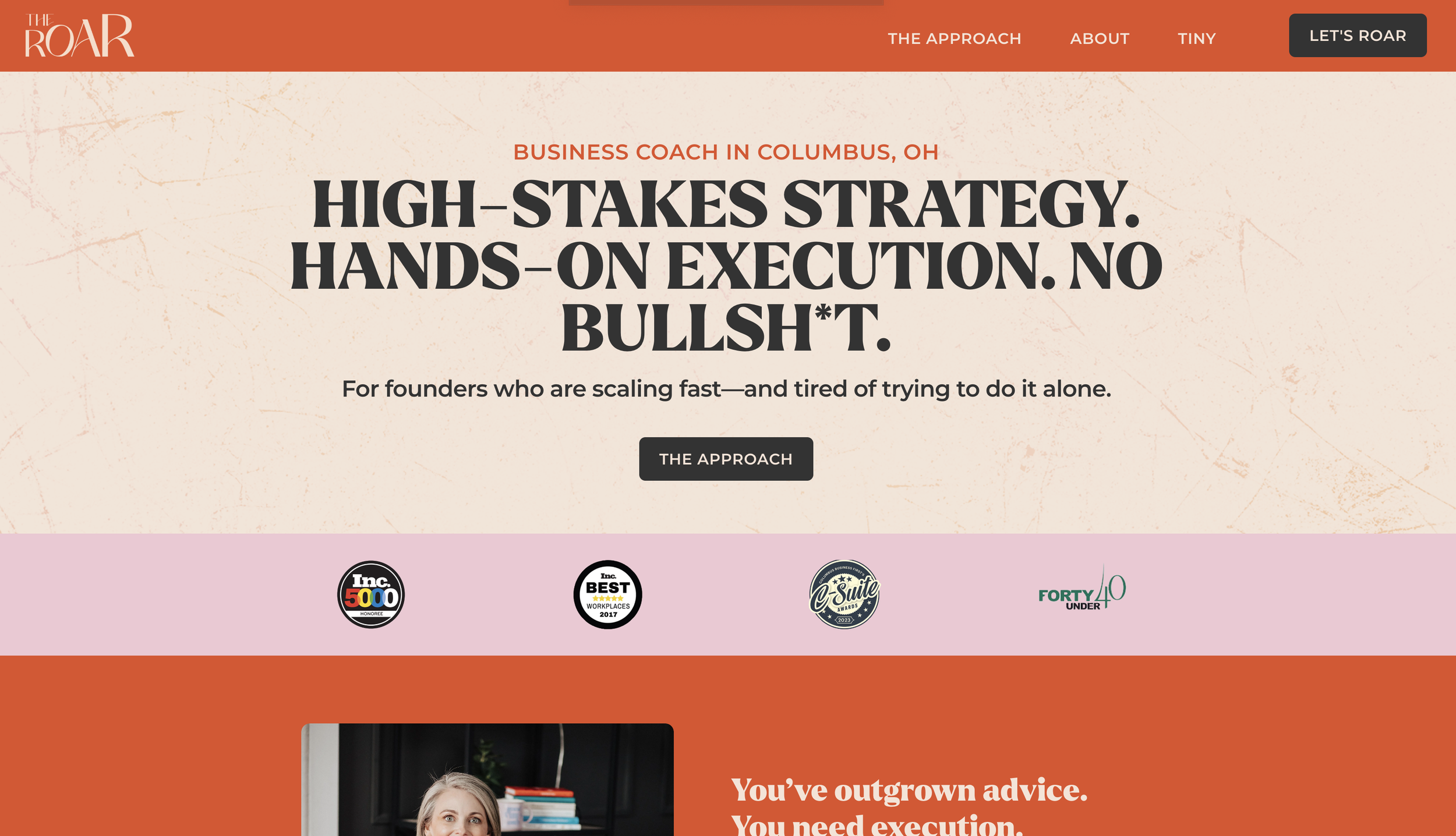 The Roar - SEO Makeover + Photo