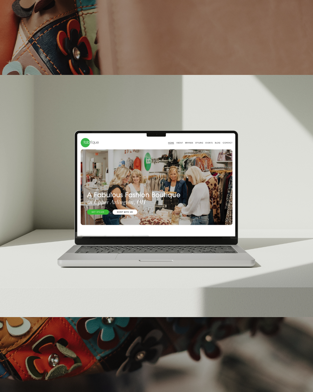 Fabtique - Website Design + Brand Photo