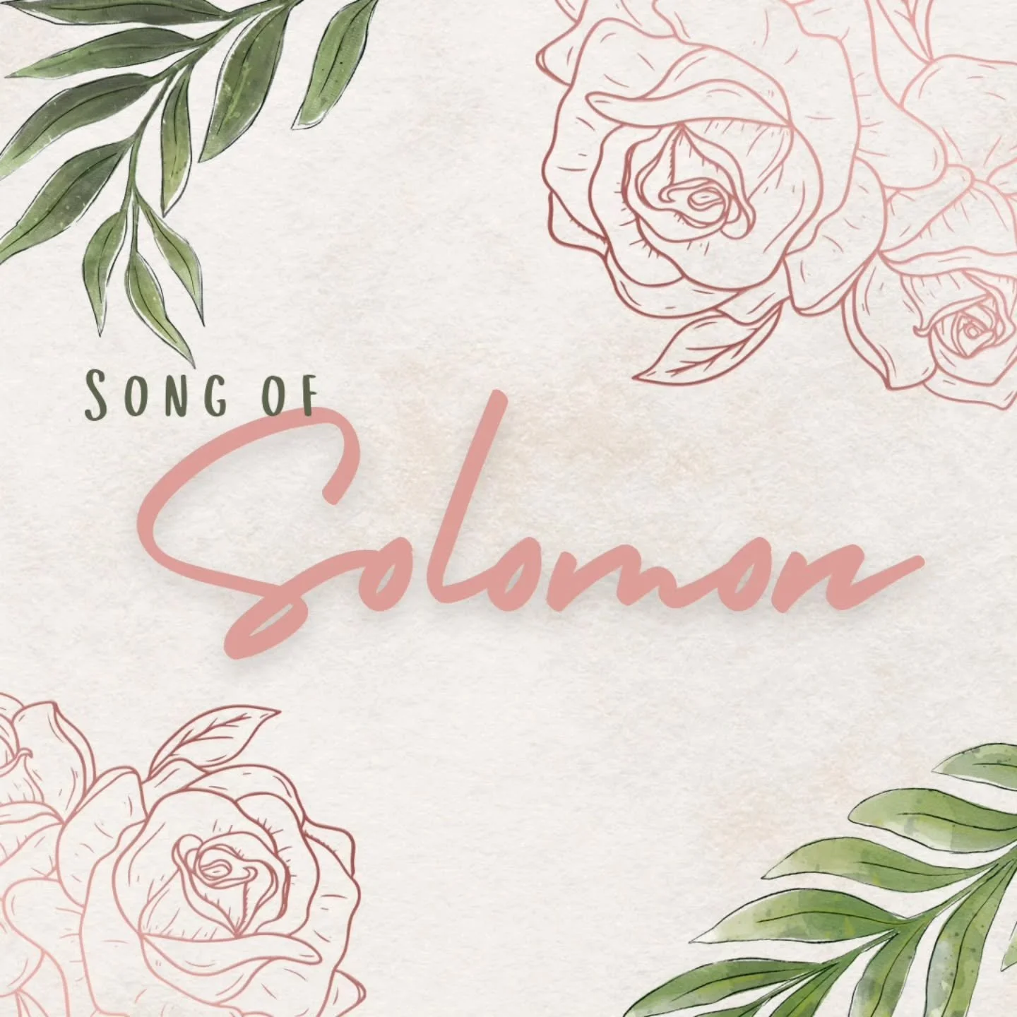 Join us THIS TUESDAY as we begin our study of the Song of Solomon.

RSVP or DM thru link in bio for more information 🔗