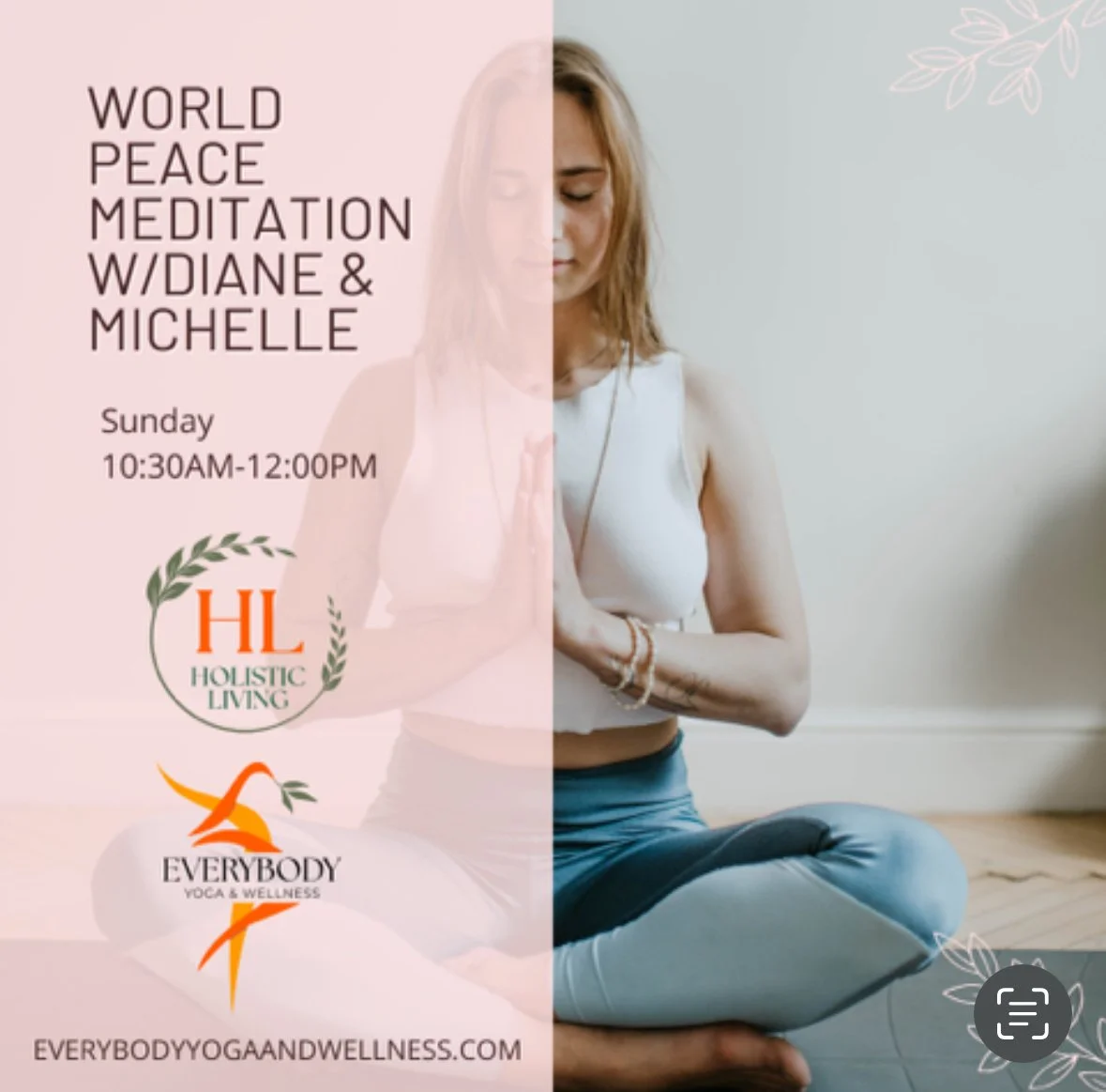 Holistic Living: World Peace Meditation w/ Michelle &amp; Diane
