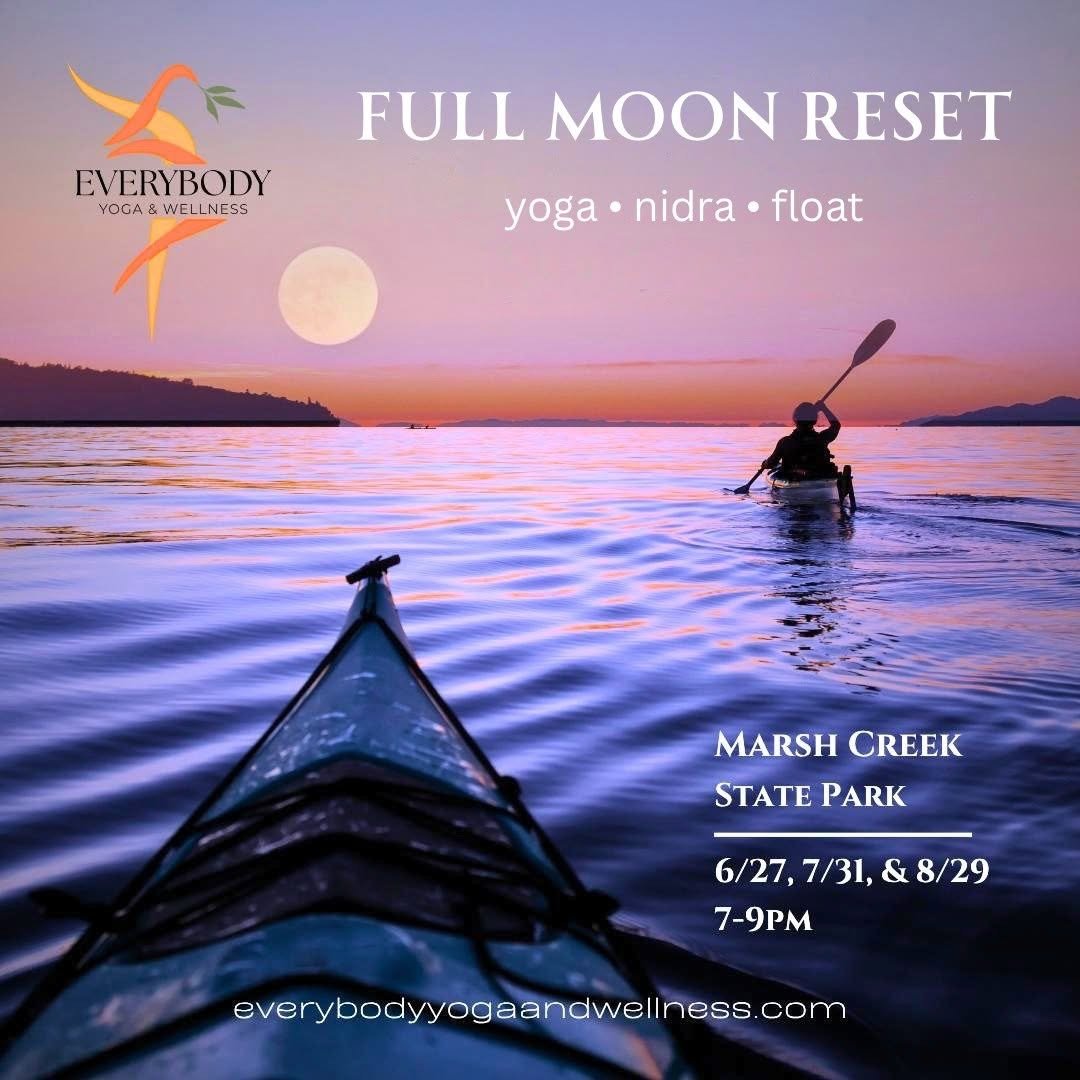 Full Moon Yoga & Float