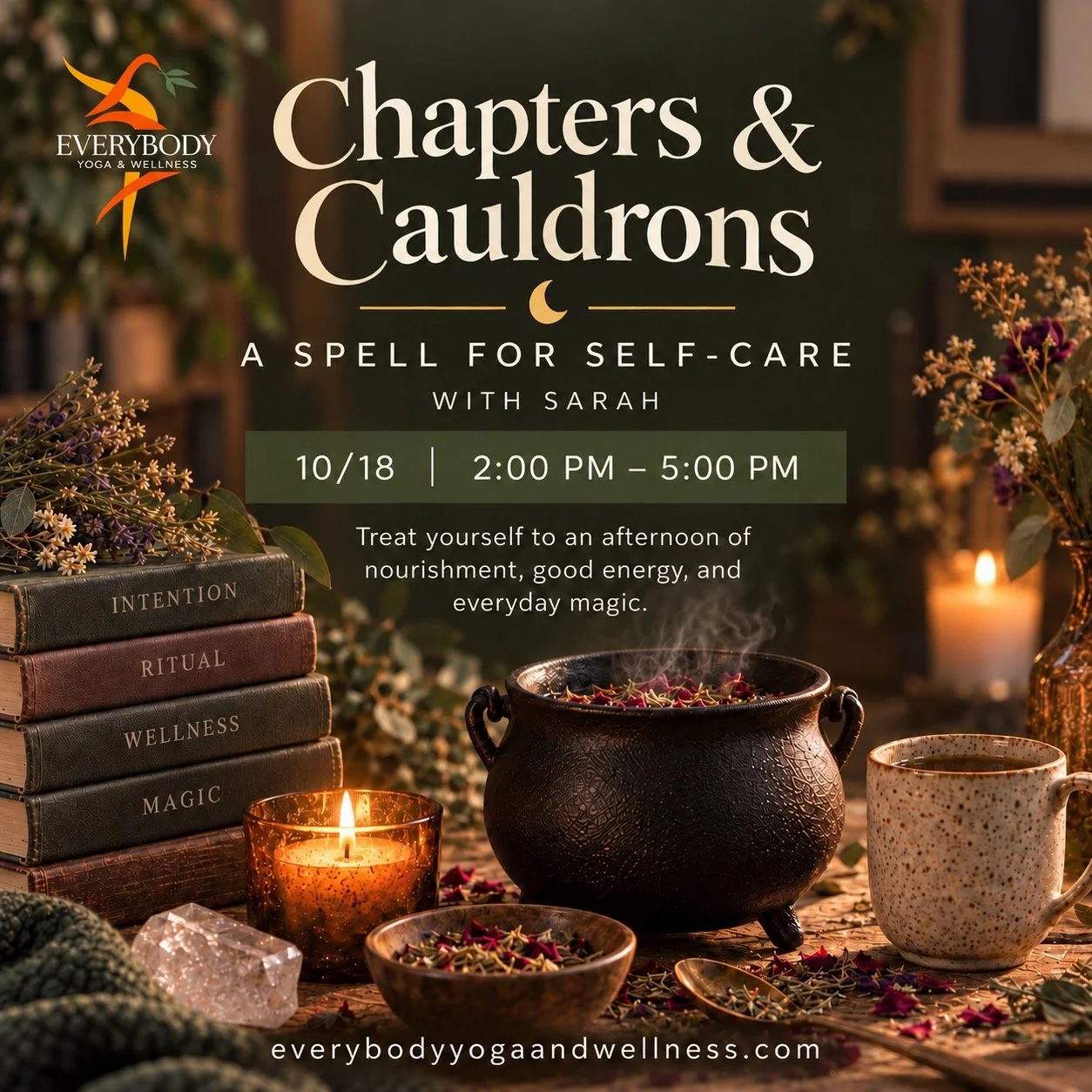Chapters &amp; Cauldrons Mini Retreat w/ Reverie &amp; Wonder Co.