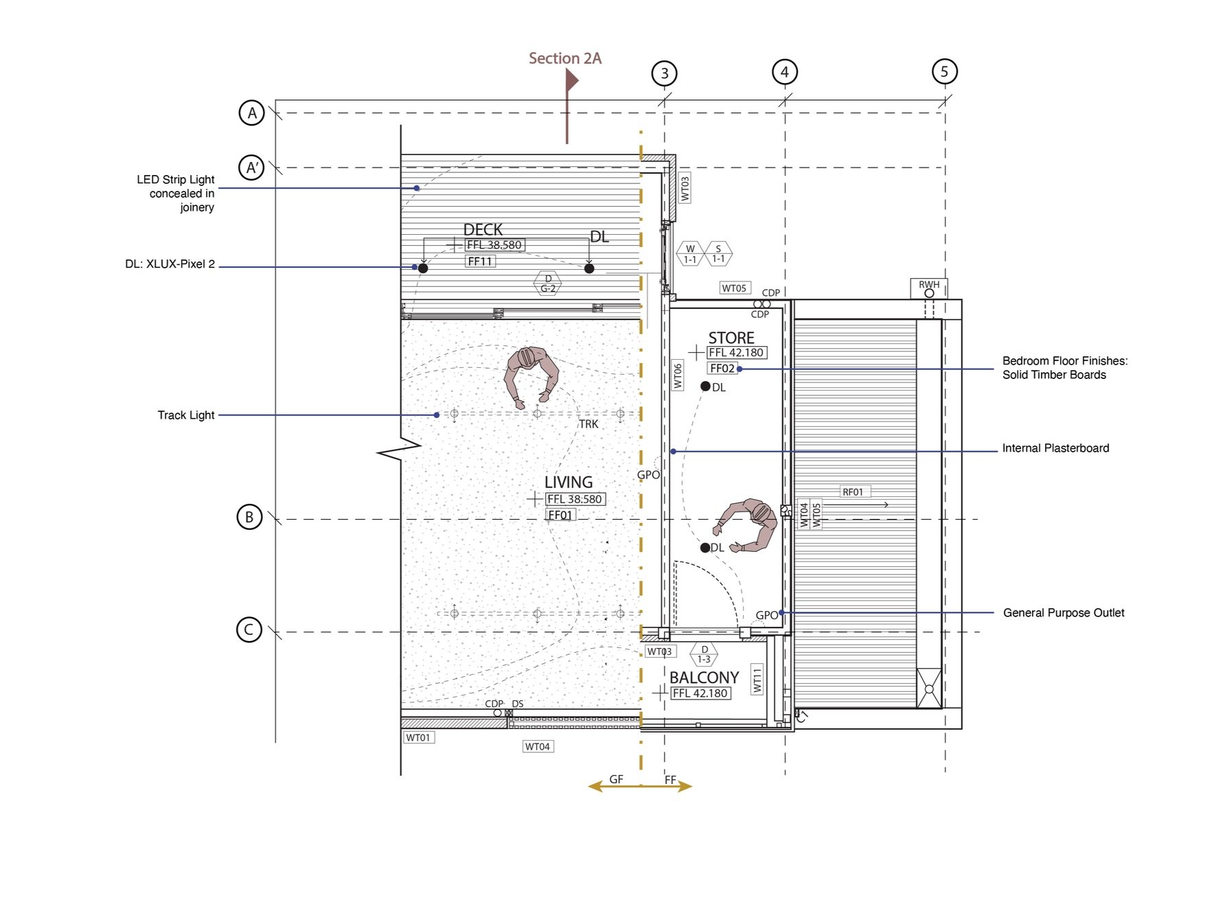 Stage 5
Internal Fit-out and Services Rough-in
