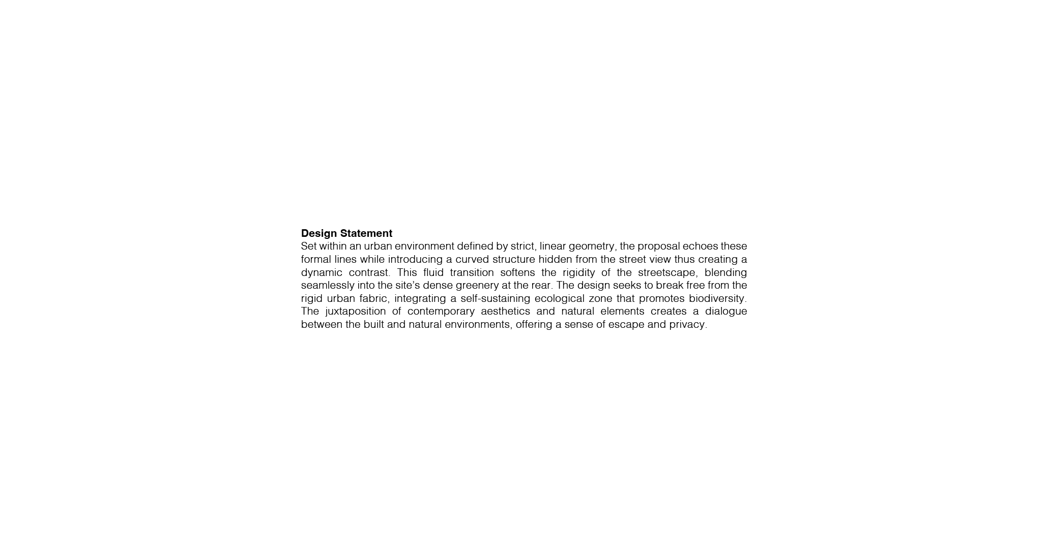 Design Statement