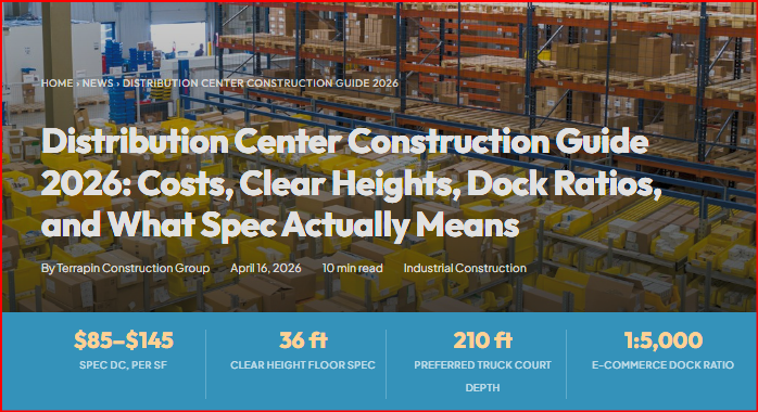 Distribution Center Construction Guide 2026
