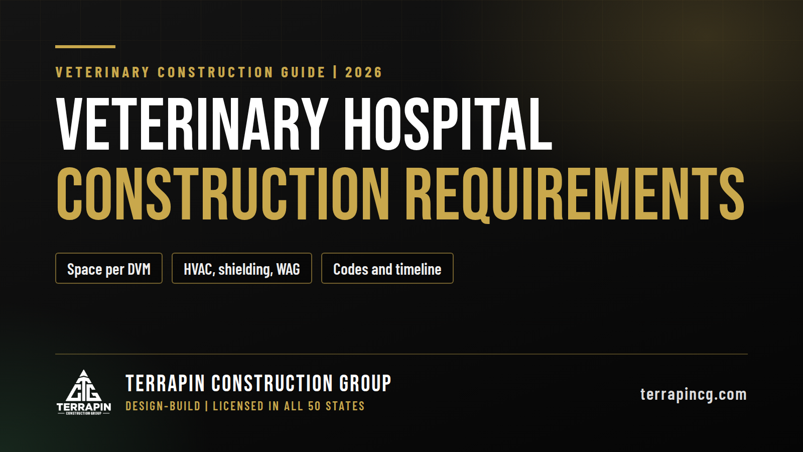 Veterinary Hospital Construction Requirements (2026): Space Planning, Specialty Systems, Codes, and Timeline