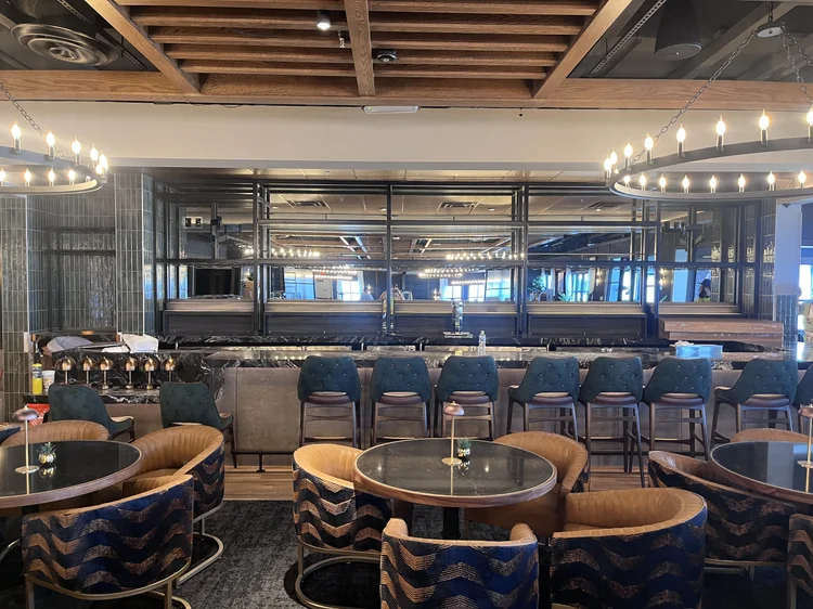 Fogo de Chão bar and lounge seating in Phoenix, Arizona