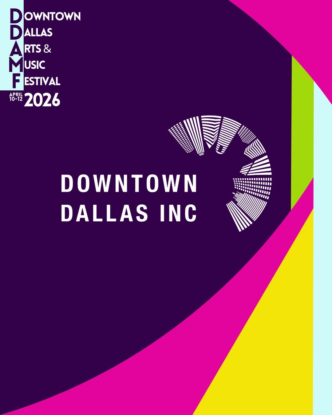 The Downtown Dallas Arts &amp; Music Festival is proud to partner with Downtown Dallas Inc. Their support helps make festivals like DDAMF possible.

Downtown Dallas, Inc. (DDI), is the champion of a clean and safe Downtown and of the economic develop
