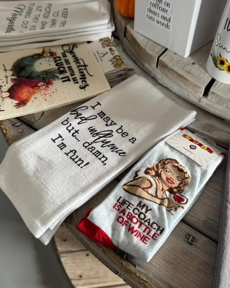 🛍️✨ New arrivals have landed at Runway Market!
Come browse our brand-new merchandise, sip on a good pour, and find your new favorite cozy-weather treat. 🍷💛

Whether you&rsquo;re here to shop, sip, or just catch up with friends &mdash; it&rsquo;s a