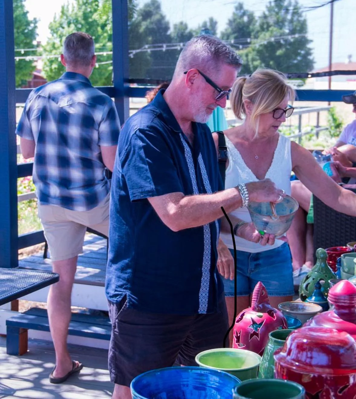 ✨ Pop-Up Artist Event This Saturday! ✨
Join us as we welcome Mark Ros&eacute;n to Runway Market &amp; Sparkling Wine Bar today the 13th from 12&ndash;4 PM.

Mark&rsquo;s beautiful lanterns light up any room, porch, or deck and make incredible gifts&m