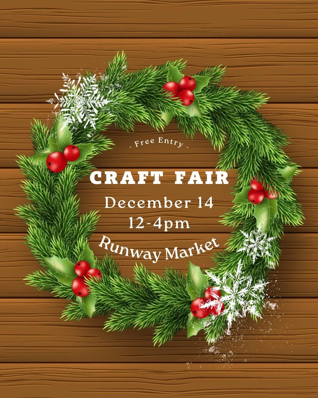 ✨ Today&rsquo;s the day! ✨
Join us for our Craft Fair from 12&ndash;4 PM and spend the afternoon supporting local artists, discovering one-of-a-kind finds, and enjoying a glass of bubbly while you browse. 🥂🛍️

Great makers, great vibes, and even be