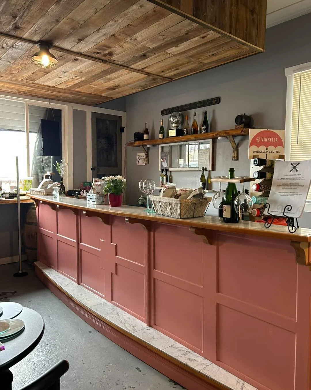 ✨ Come see the refreshed bar! ✨

We gave it a little glow-up and we can&rsquo;t wait for you to see it 💛

Stop in, grab a glass pour, and enjoy the cozy vibes. Whether you&rsquo;re catching up with friends or just treating yourself, the bar is ready